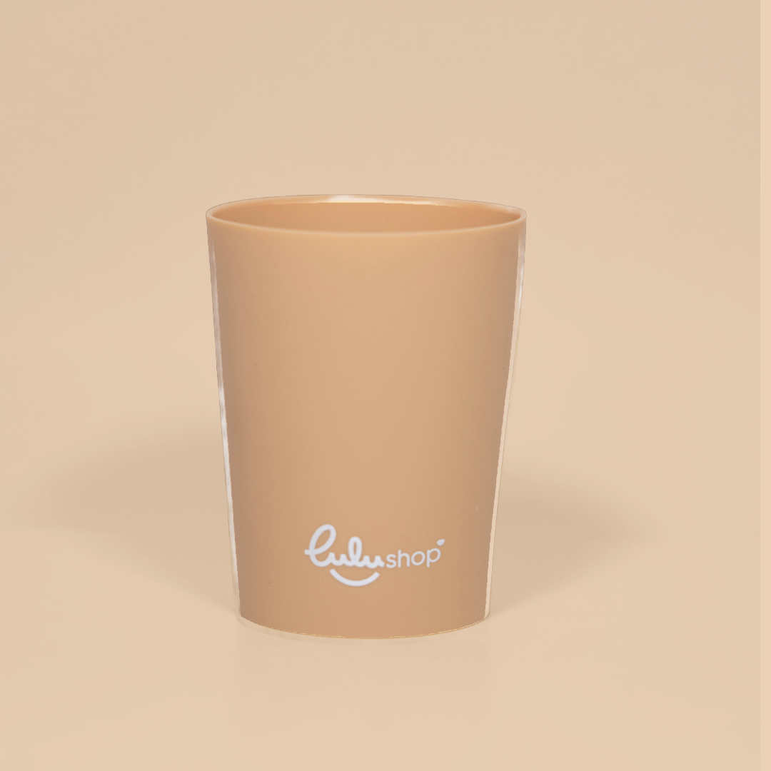 Pahar Silicon Cream Apricot