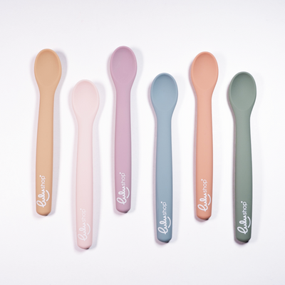 Lingurita din Silicon Cream Apricot