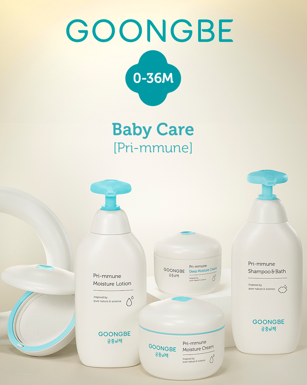 GOONGBE® Baby Lotiune de corp calmanta, 150 ml