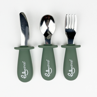 Set 3 piese Invatare Deep Forest Green