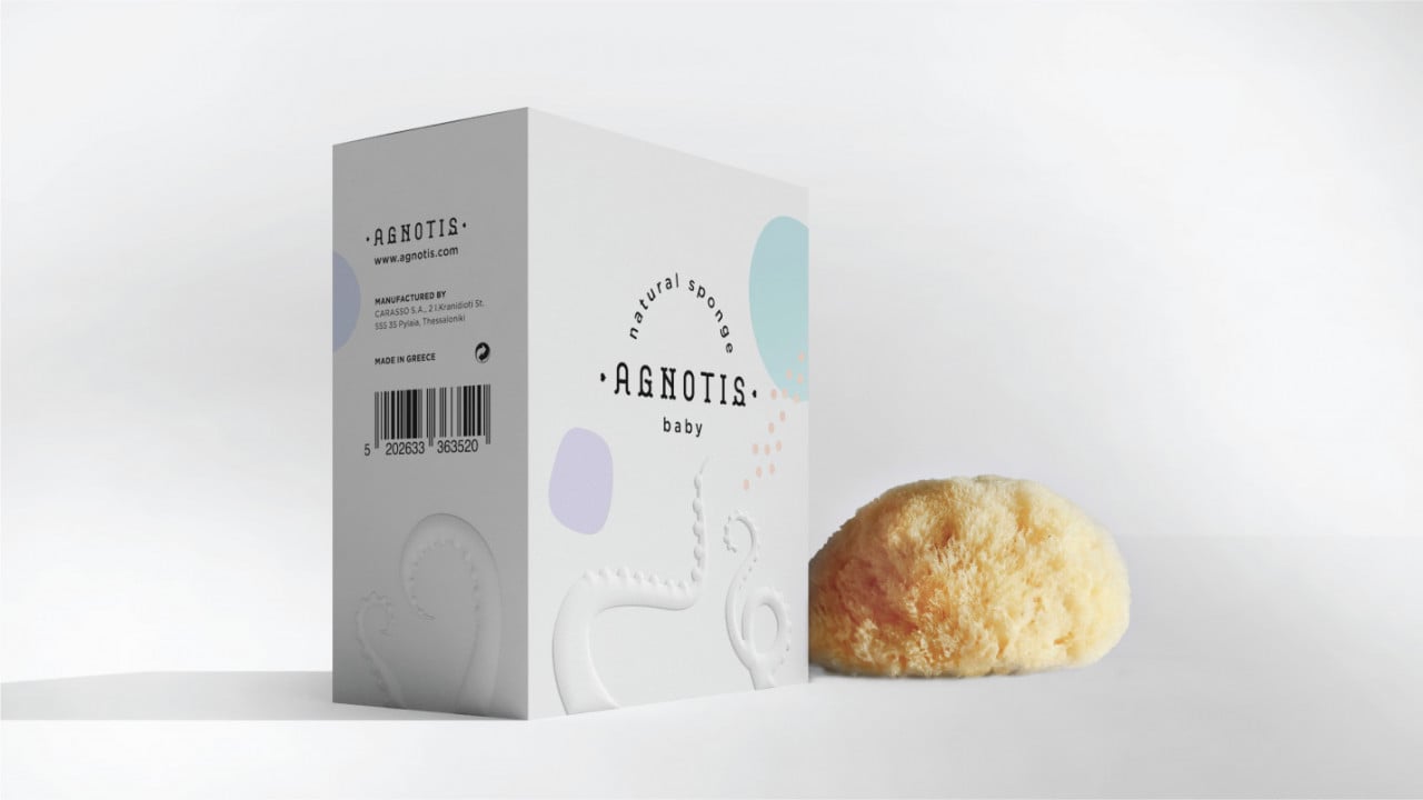 Agnotis® Burete natural pentru bebelusi