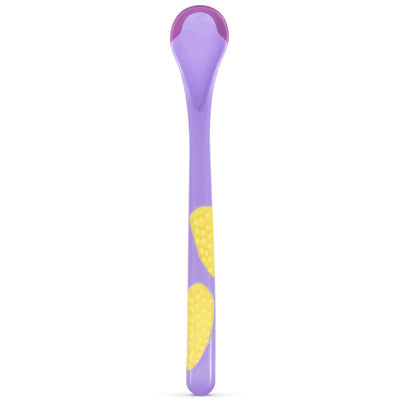 Baboo® lingurita termosensibila mov 4+ luni