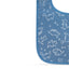 Baboo® bavete muselina dublu strat & PEVA 2 buc. Blue