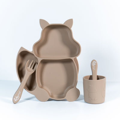 Set Diversificare 4 piese tip Veverita Light Apricot