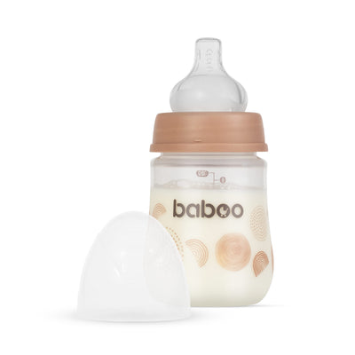 Baboo® biberon anticolici 180 ml Au Naturale 0+ luni