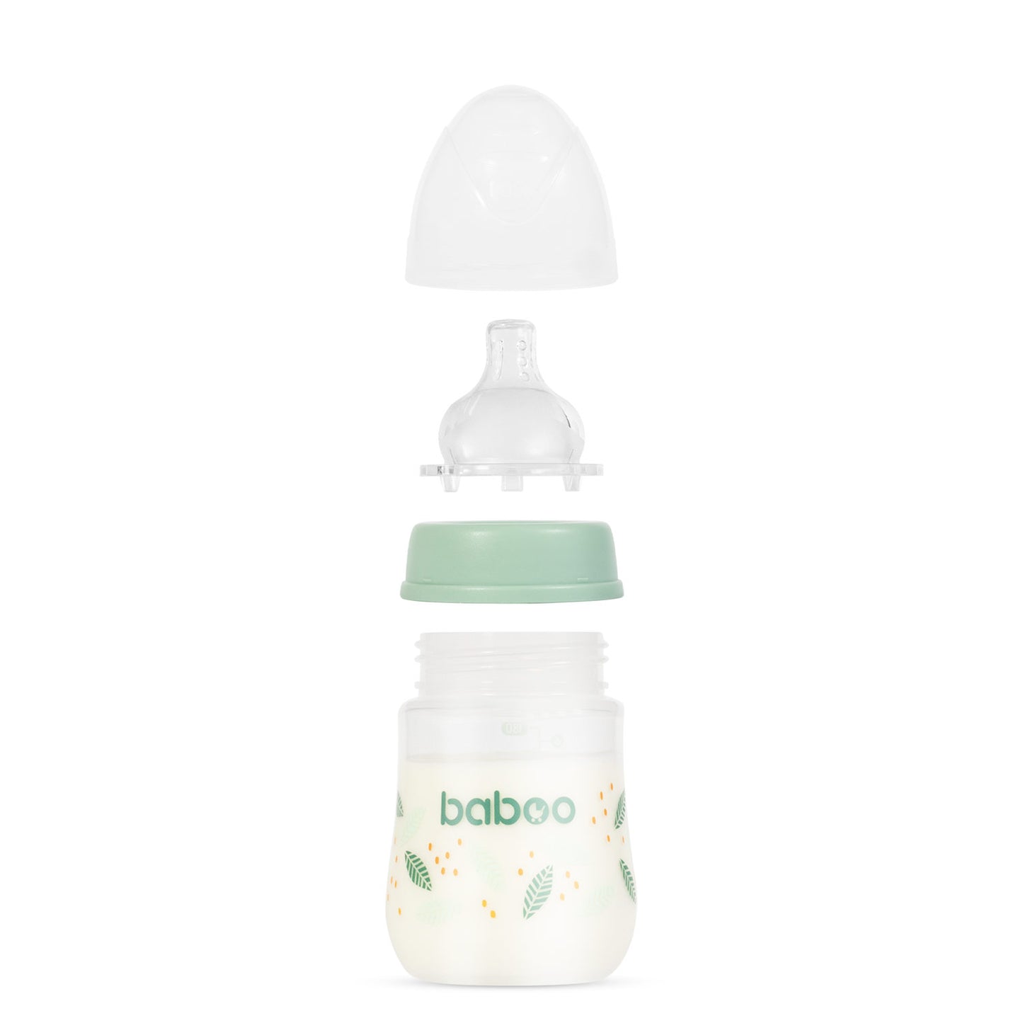 Baboo® biberon anticolici 180 ml Peachy Keen 0+ luni