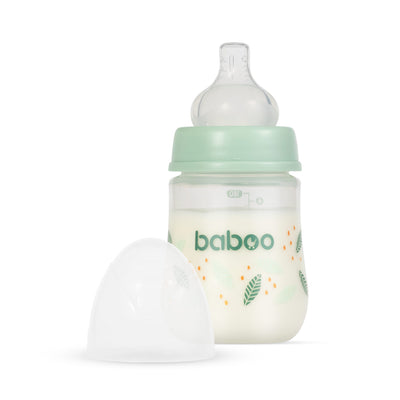 Baboo® biberon anticolici 180 ml Peachy Keen 0+ luni