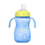 Baboo® cană cu guriță din silicon 260 ml Blue 6+ luni