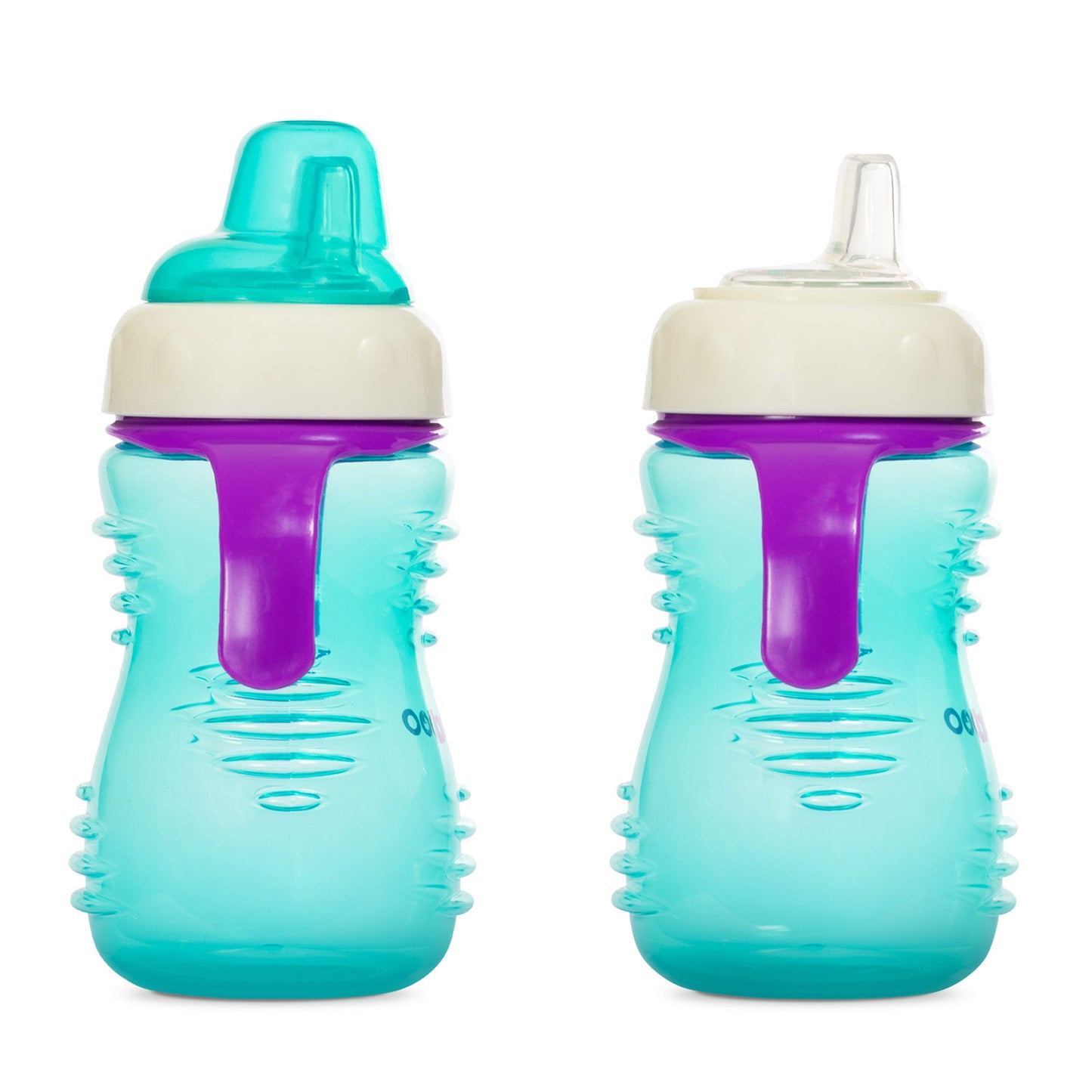 Baboo® cană cu guriță din silicon 260 ml Mint 6+ luni