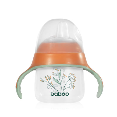 Baboo® Căniță  cu guriță din silicon, 150 ml, 6 luni+