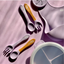 Set Lulushop Diversificare si Hranire 9 piese - Baby's needs - Lavander Mist
