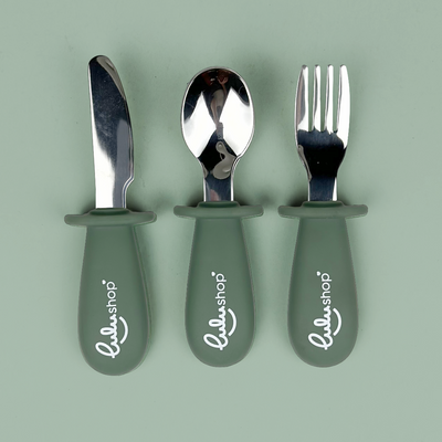 Set 3 piese Invatare Deep Forest Green