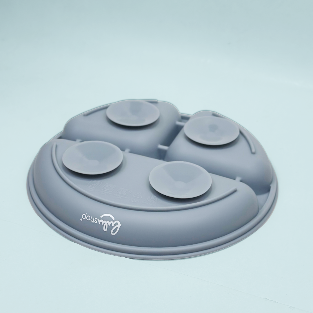 Farfurie Silicon Rotunda Ocean Blue