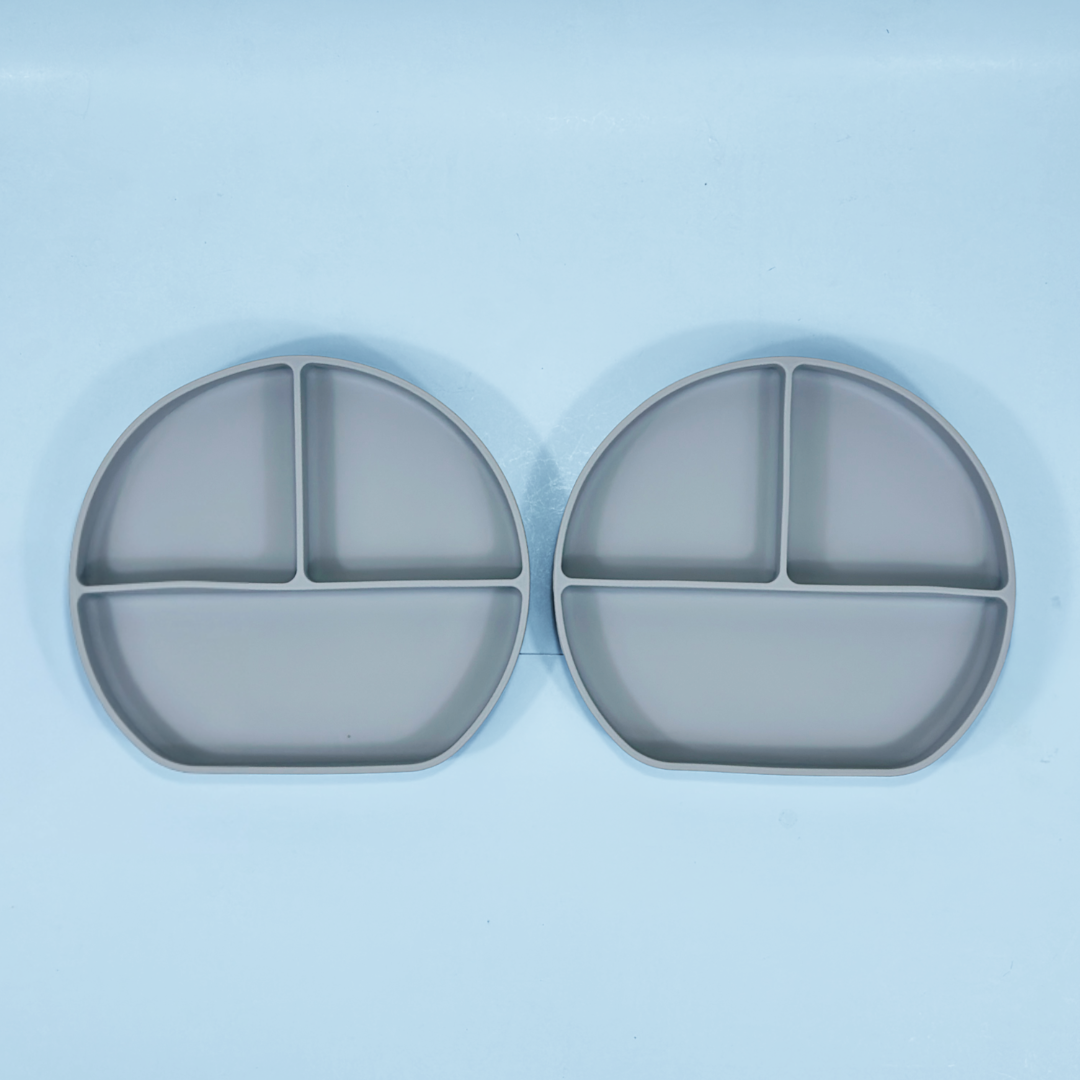 Set Farfurie Silicon Rotunda Ocean Blue 2buc.