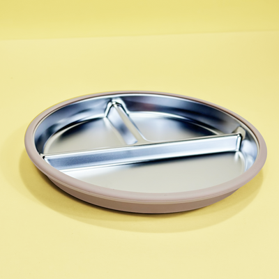 Farfurie Rotunda Inox Light Apricot