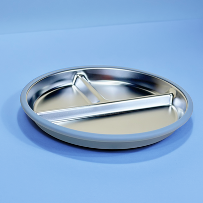 Farfurie Inox Rotunda Ocean Blue