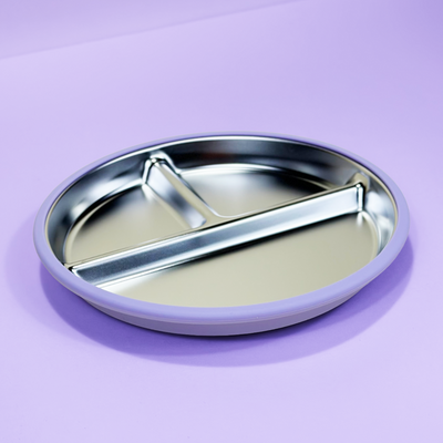 Farfurie Inox Rotunda Lavander Mist