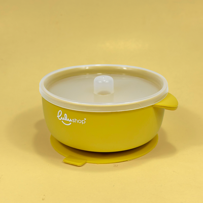 Bol Silcion Cu Capac Saffron Mango