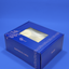 Lulushop baby weaning set in a branded blue gift box for food-grade silicone feeding essentials