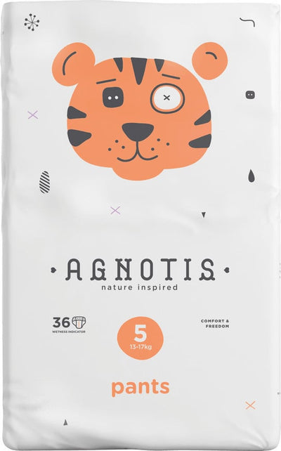Agnotis® Scutece tip chilotel hipoalergenice, marimea nr. 5, 13-17 kg, 36 bucati